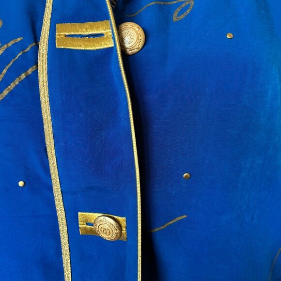 Vintage Vital Elements NY Resort Jacket - Small - Ornate Gold accents - Picture 8 of 12